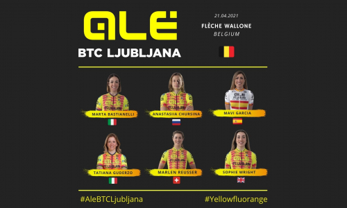 Alé BTC Ljubljana: la squadra per la Freccia Vallone