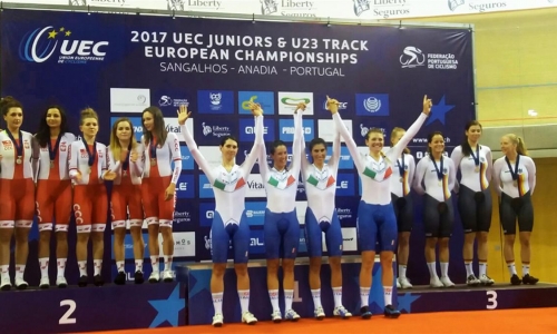 EUROPEI PISTA, STORICO ORO PER MARTINA ALZINI NELL’INSEGUIMENTO A SQUADRE UNDER 23
